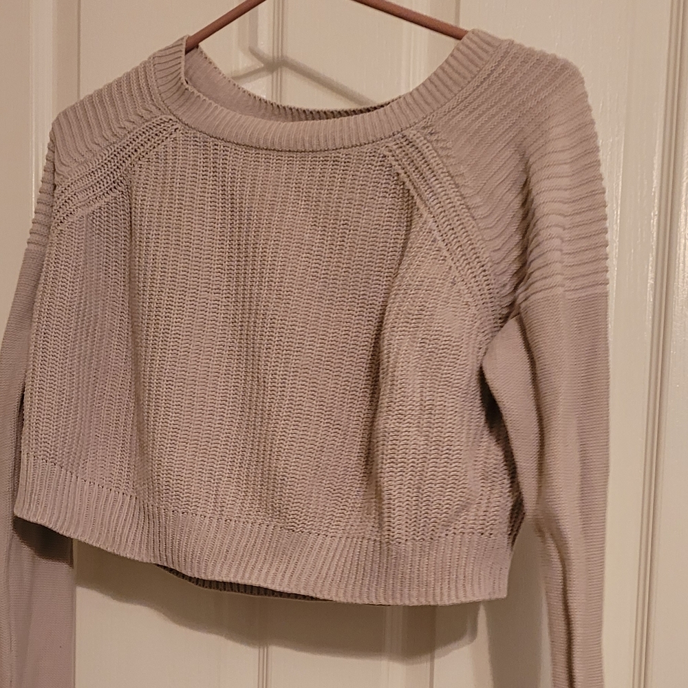 Cropped sweater